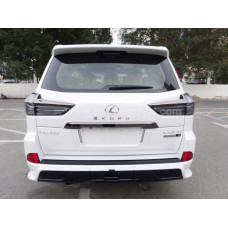 Комплект шильдиків KURO (3 шт) для Lexus LX570/450d 2008-2022 рр