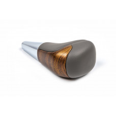 Ручка КПП (Сіра шкіра -2026 світле дерево) для Toyota Land Cruiser 200 2007-2021 рр