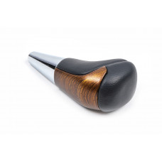 Ручка КПП (Чорна шкіра -2026 світле дерево) для Toyota Land Cruiser 200 2007-2021 рр