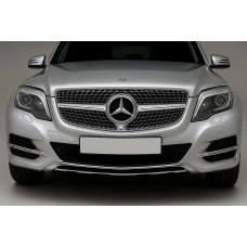 Передня решітка Diamond Silver (2013-2015) для Mercedes GLK сlass X204 рр