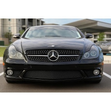 Передня решітка (2008-2010, Diamond Silver) для Mercedes CLS C219 рр