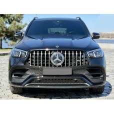 Передня решітка GT Panamericana (для AMG-Line/GLE53/GLE63 2019-2023) для Mercedes GLE W167 2018- рр