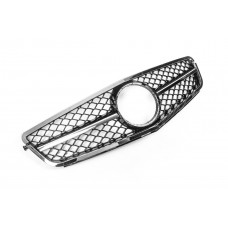 Передня решітка AMG Silver для Mercedes C-class W204 2007-2015 рр
