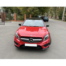Передня решітка AMG Silver (2014-2016) для Mercedes GLA X156 рр