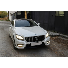 Передня решітка 2011-2014 (GT Panamericana) для Mercedes CLS C218 рр