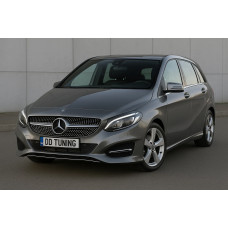 Передня решітка Diamond Silver (2015-2018) для Mercedes B-class W246 рр
