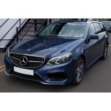 Передня решітка Diamond Silver (для Avantgarde і AMG-Line, 2013-2016) для Mercedes E-сlass W212 рр