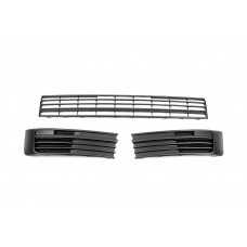 Передні нижні решітку (3 частини, мат) для Volkswagen T6 2015-2024 рр