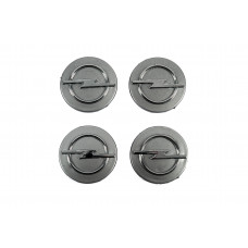 Ковпачки на диски 60/55мм сірі (4 шт) для Opel