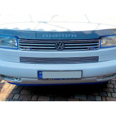 Рамка під номер хром Transporter (1 шт, нержавіюча сталь) для Volkswagen T4 Caravelle/Multivan 1990-2003 рр