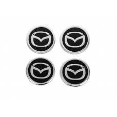 Наклейки на ковпачки V1 60мм (4шт) для Mazda