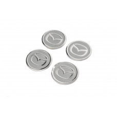 Наклейки на ковпачки V2 60мм (4шт) для Mazda