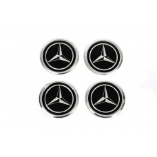 Наклейки на ковпачки V1 60мм (4шт) для Mercedes-Benz
