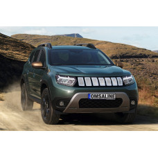 Передня решітка (сіра) для Dacia Duster 2018-2024 рр