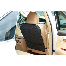 Органайзер на спинку сидіння ECO (1 шт, Чорний з чорною ниткою)