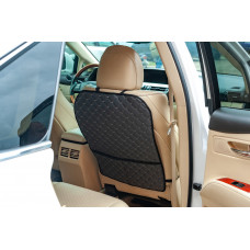 Органайзер на спинку сидіння ECO (1 шт, Сірий з сірою ниткою)