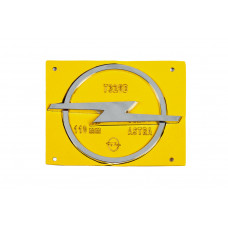 Значок Opel 7326D (110мм на 140мм) для Opel