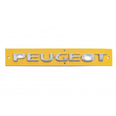 Напис Peugeot 8665.VF (180мм на 16мм) для Peugeot 308 2007-2013 рр