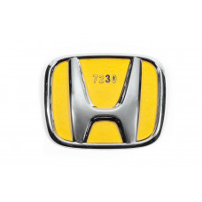 Емблема (хром, самоклейка) 65мм на 55мм для Honda