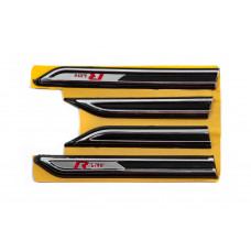 Бокові накладки R-Line 8425C (255/185мм на 29мм) для Volkswagen