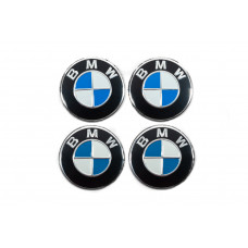 Наклейки на диски 56мм J1012 (4 шт) для BMW