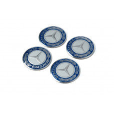 Наклейки на диски 56мм J1017 (4 шт) для Mercedes-Benz