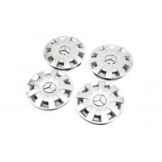 Ковпаки сірі ABS R16 (1-катковий, 4 шт) для Mercedes Sprinter W906 2006-2018 рр