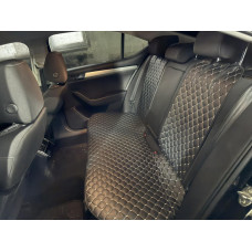 Накидки на задні сидіння ECO (к-т, Чорний з сірою ниткою)