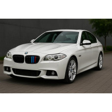 Вставки в решітку 2010-2013 (3 шт) для BMW 5 серія F10/F11 рр