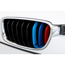Накладки на решітку для 8-полосової (3 шт) для BMW 3 серія F30/F31 2012-2019 рр