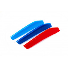 Накладки на решітку (2017-2020, 3 шт) для BMW 5 серія G30/G31 рр