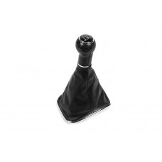 Ручка та чохол КПП (5 ступка, хром рамка) для Volkswagen Bora 1998-2004 рр