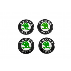 Ковпачки на диски 56/51мм sk5651 (4 шт) для Skoda