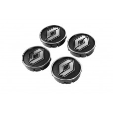 Ковпачки диски чорні ren60tur-bl (59мм на 55мм, 4 шт) для Renault