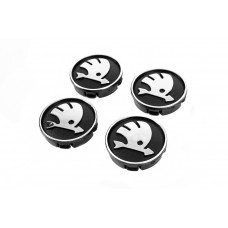 Ковпачки на диски 59/55мм skd5955b (4 шт) для Skoda