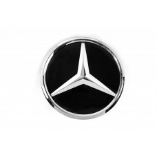 Передня емблема під склом, хром окантовка a0008881000 для Mercedes E-сlass W213 рр