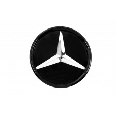 Передня емблема під склом, чорна окантовка a2058806406 для Mercedes CLA C117 рр