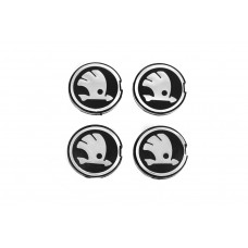 Ковпачки на диски 56/52мм sk5652 (4 шт) для Skoda