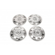 Ковпаки з нержавійки Пелюстки (1-катковий, 4 шт) для Mercedes Sprinter W907/W910 2018- рр