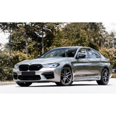 Ніздрі M-Look V1 (2021-2023, чорний глянець) для BMW 5 серія G30/G31 рр