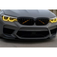 Ніздрі M-Look (2017-2020, чорний глянець) для BMW 5 серія G30/G31 рр