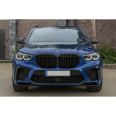 Ніздрі M-Look (2018-2022, чорний глянець) для BMW X5 G05 2019- рр