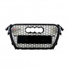 Передня решітка RS-style (2012-2015, чорна) для Ауди A4 B8 рр