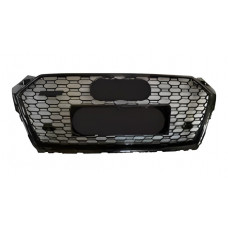 Передня решітка RS-style (2016-2019, чорна) для Ауди A5 рр