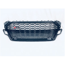 Передня решітка RS-style (2020-2025, чорна) для Ауди A5 рр