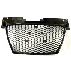 Передня решітка RS-style (без лого, 2008-2014, чорна) для Ауди ТТ рр