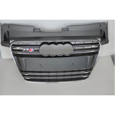 Передня решітка S-style (2008-2014, чорна з хромом) для Ауди ТТ рр