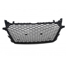 Передня решітка RS-style V-1 (2014-2020, чорна) для Ауди ТТ рр