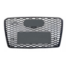 Передня решітка RS-Style (2014-2018, чорна) для Ауди A8 рр