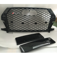 Передня решітка RSQ-Style (2015-2019, чорна) для Ауди Q3 рр